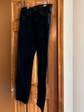 John Varvatos Men’s Dark Blue Straight-Leg Jeans